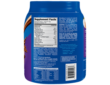 Rich Chocolate 100% Whey Protein Powder - (1.75 lb. Canister)